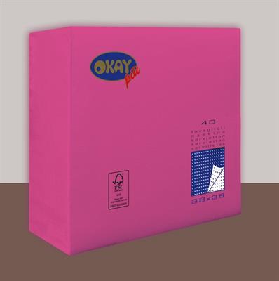 TOVAGLIOLI 38X38 2V PUNTA/PUNTA ORTENSIA 40PZ