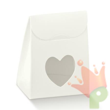 SAC C/F 60X35X80 BIANCO CUORE 10PZ