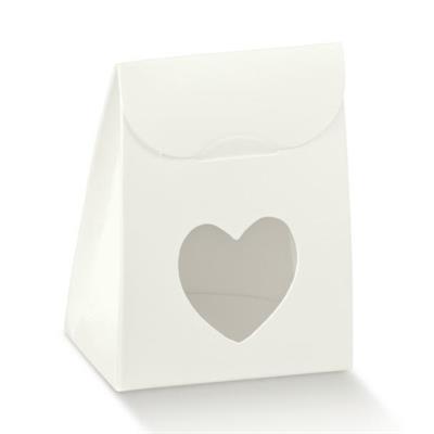 SAC C/F 60X35X80 BIANCO CUORE 10PZ
