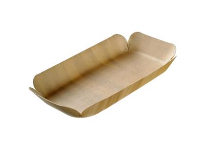 PIATTO BALSA RETTANGOLARE 21X10,5X3CM 24PZ