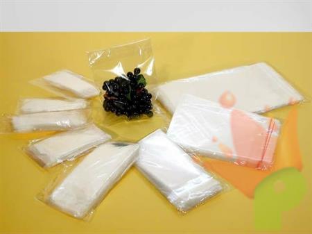 BUSTE NEUTRE CON PATELLA ADESIVA 4,5X7+3CM PER ALIMENTI 100PZ