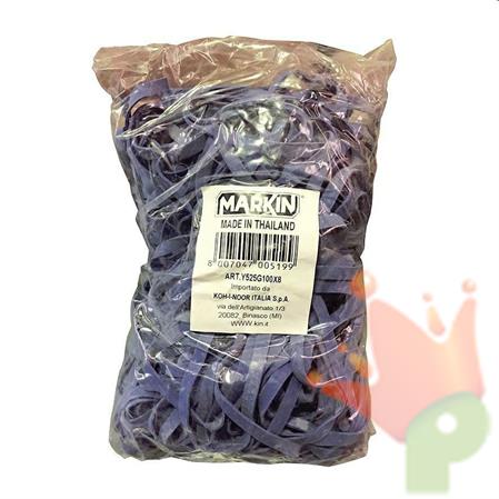 ELASTICI GOMMA 1KG FASCETTA BLU