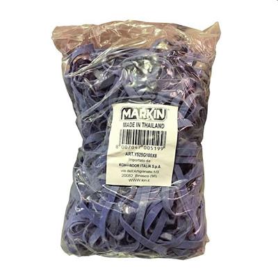 ELASTICI GOMMA 1KG FASCETTA BLU