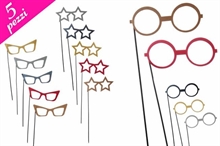 PHOTO BOOT OCCHIALI ASS 5PZ