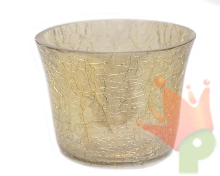PORTA TEALIGHT ORO dia6x5cm