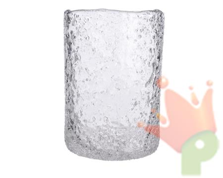 VASO PORTAFIORI VETRO dia14x19cm