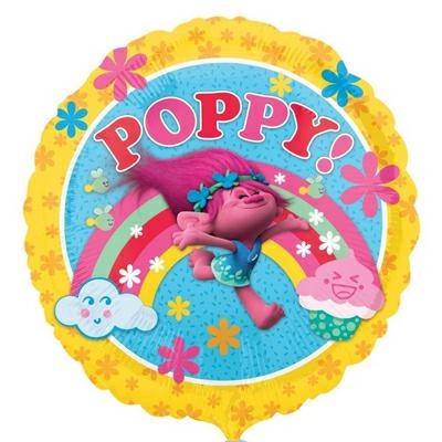 PALLONCINO MYLAR 18INCH TROLLS