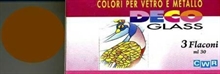 COLORI VETRO METALLO TERRA 35ML