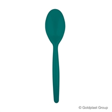 CUCCHIAIO EASY 18,5CM TEAL GREEN 20PZ