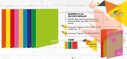 QUADERNO VERNICE FRESCA 1R 230GR