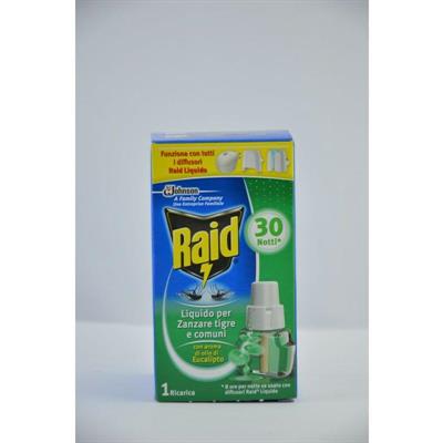 INSETTICIDA RAID LIQUIDO RICARICA 30NOTTI EUCALIPTO