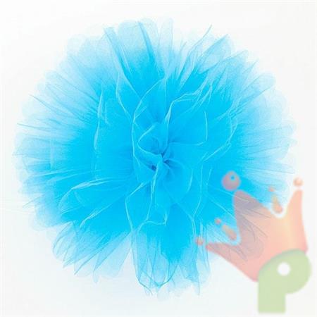 FLUFFY IN TULLE 25CM TURCHESE