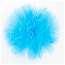 FLUFFY IN TULLE 25CM TURCHESE