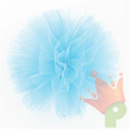FLUFFY IN TULLE 25CM AZZURRO