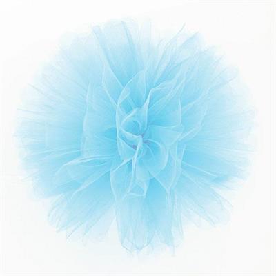 FLUFFY IN TULLE 25CM AZZURRO