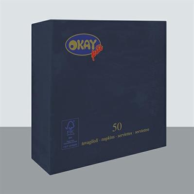 TOVAGLIOLI 33X33 2V BLU CHINA 50PZ
