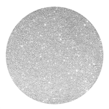 SOTTOPIATTI 33CM GLITTER ARGENTO 4PZ