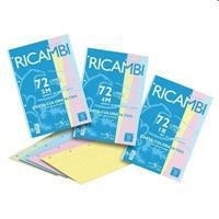 RICAMBI A4 RIGO 1R COLORATI TRIS 72FG