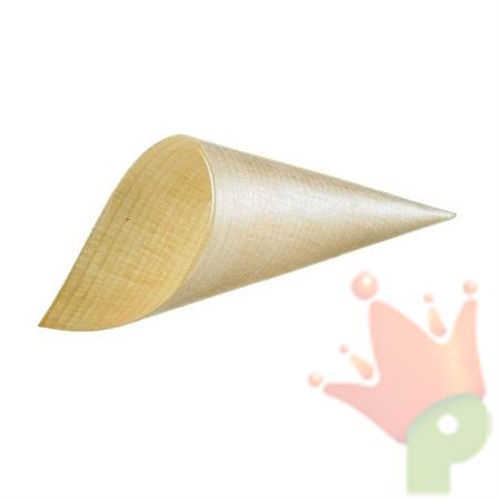 CONO IN LEGNO 4,4 X 12,5 CM 50 PZ