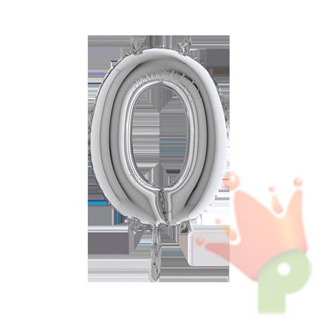 NUMERO 0 MEDIO 14INCH ARGENTO 5PZ