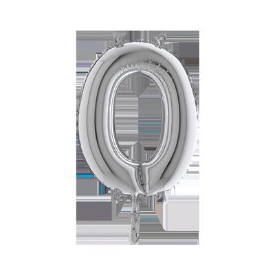 NUMERO 0 MEDIO 14INCH ARGENTO 5PZ