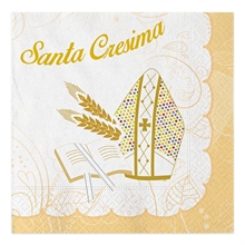 TOVAGLIOLI 33X33CM LA MIA CRESIMA 20PZ