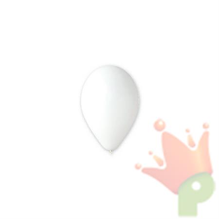 PALLONCINI 10INCH - 26CM BIANCHI 25PZ