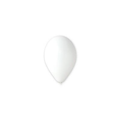 PALLONCINI 10INCH - 26CM BIANCHI 25PZ