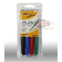 MARCATORE BIC VELLEDA MEDIUM 4PZ