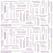 TOVAGLIETTA 30X40 POUR PARLER BORDEAUX 250PZ