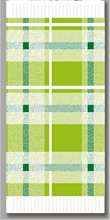 TOVAGLIETTA 30X40 SCOZZESE VERDE 250PZ