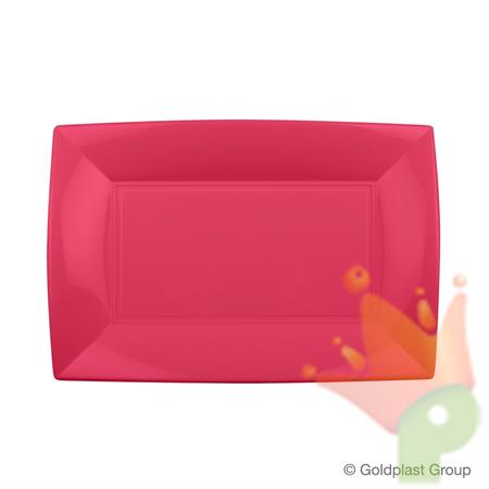 PIATTO RETTANGOLARE NICE 28X19CM CORALLO 8PZ