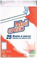 BUSTA A SACCO BIANCA 19X26 25PZ