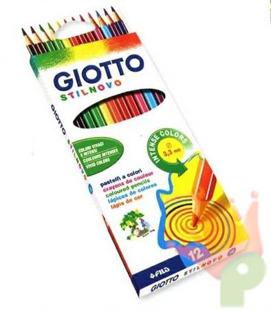 PASTELLI GIOTTO STILNOVO INTENSE COLORS 12 PZ