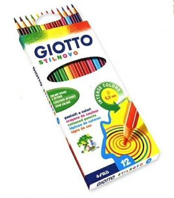 PASTELLI GIOTTO STILNOVO INTENSE COLORS 12 PZ