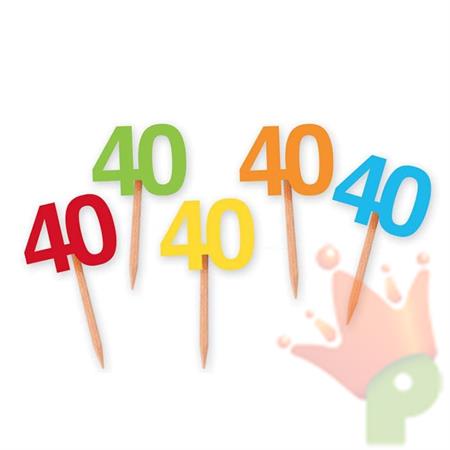 PICKS SAGOMATI 40 ASSORTITO 25PZ