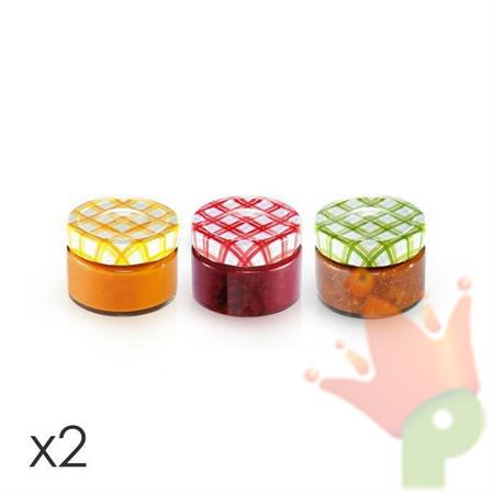 VASETTO PER CONSERVE DELLA CASA 125ML 6PZ