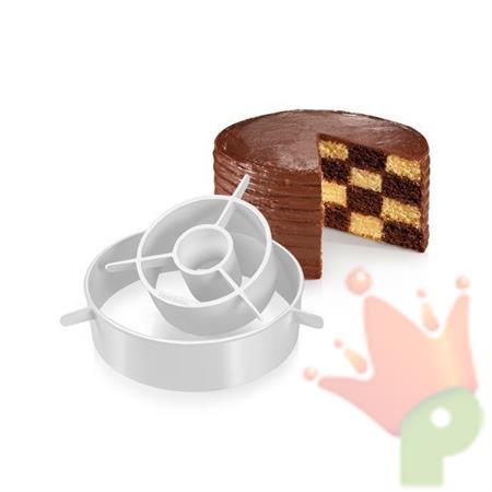 UTENSILE PER TORTA A SCACCHIERA DELICIA