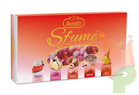CONFETTI TENEREZZE SFUME' ROSSO 1KG