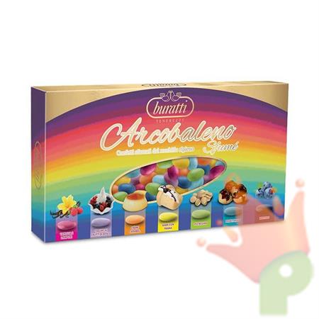 CONFETTI SFUME' ARCOBALENO 1KG