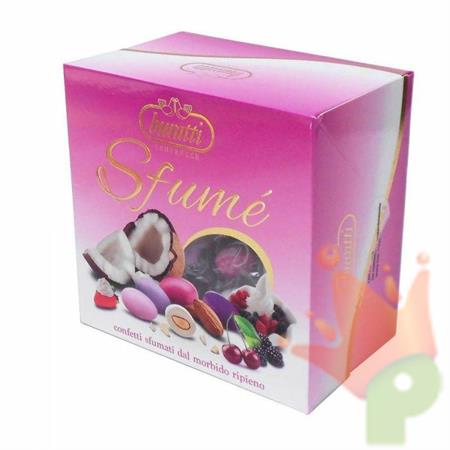 CONFETTI TENEREZZE SFUME' ROSA VASSOIO 500GR