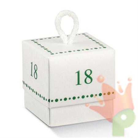 SCATOLINA CON COPERCHIO 50X50X50 WHITE 10PZ