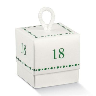 SCATOLINA CON COPERCHIO 50X50X50 WHITE 10PZ