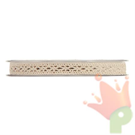 NASTRO PIZZO MARY MM10X10MT NATURALE
