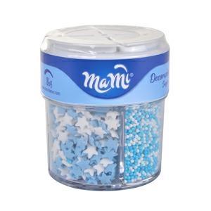 DECORAZIONI IN ZUCCHERO AZZURRO 86GR