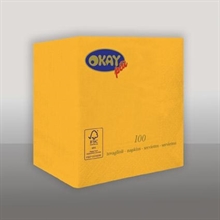 TOVAGLIOLI 25X25 2V GIALLO SOLE 50PZ