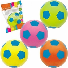 PALLONE SPUGNA SOFT FOOT-BALL D. 20CM FLUO