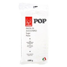 PASTA DI ZUCCHERO POP BIANCO CANDIDO 1KG