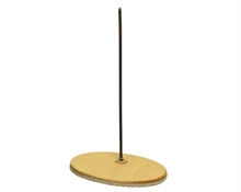 BASE IN VELLUTO ORO 14X33