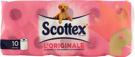 CARTA IGIENICA SCOTTEX 10 ROT.